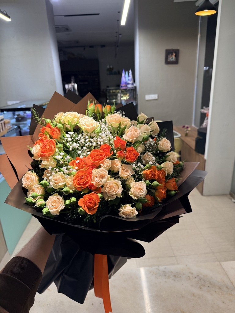 باقة ورد بيبي روز
