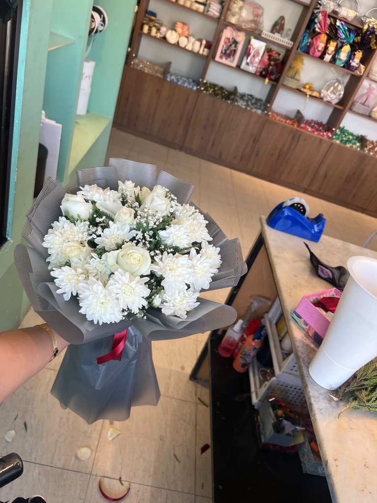 باقات الورد