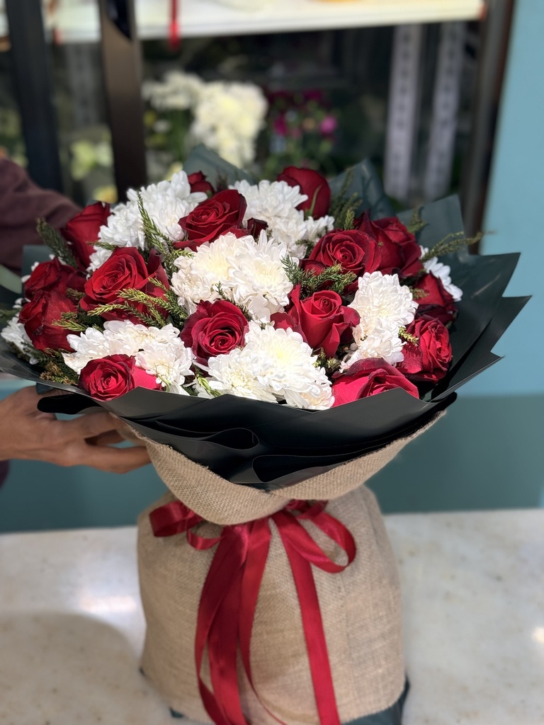 باقات الورد